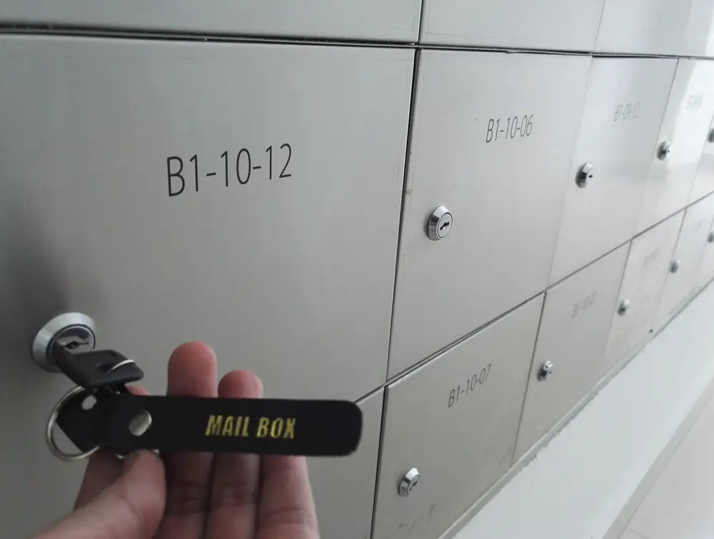 Padlock and mailbox keys